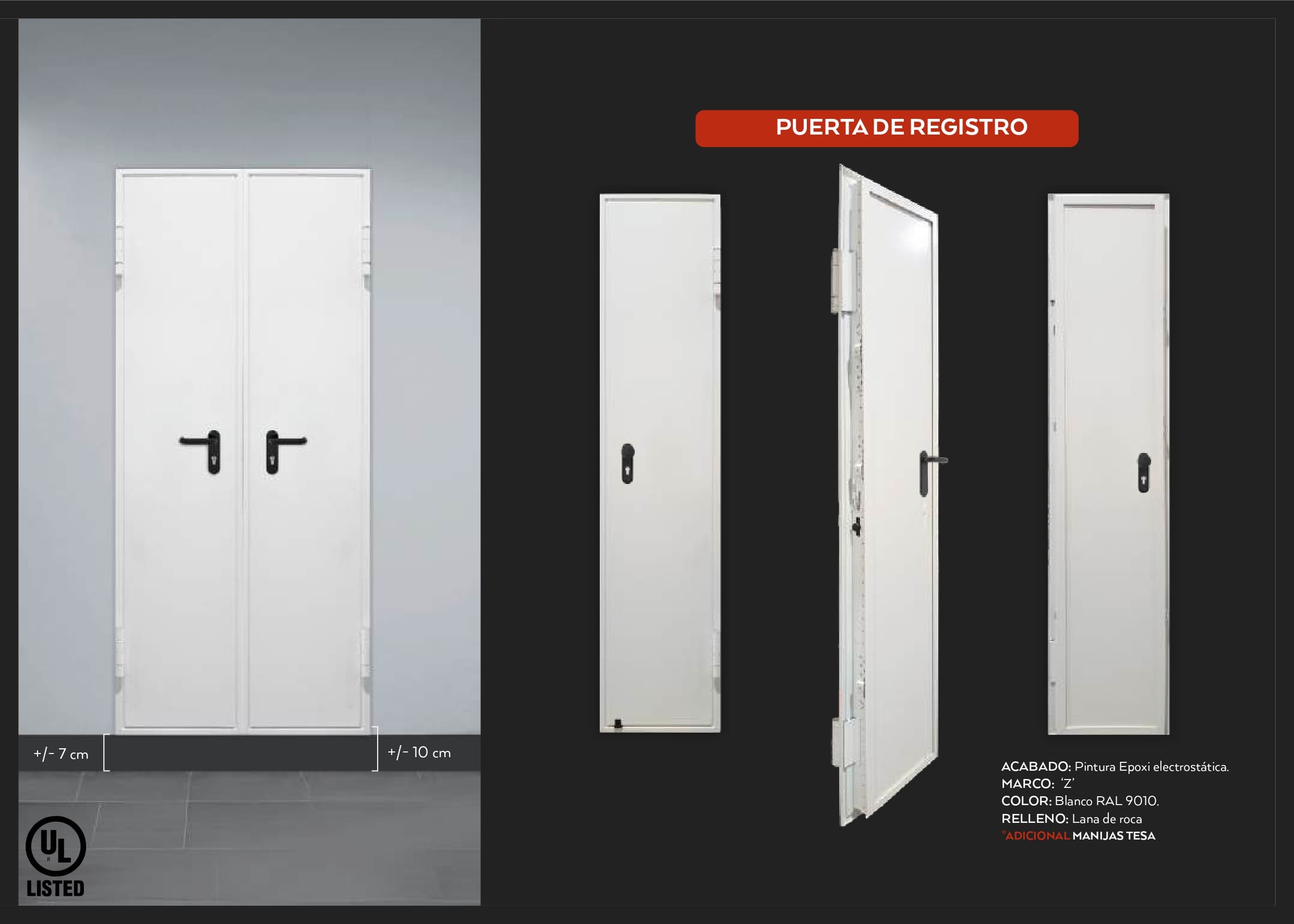 Puertas de Registro Técnico
